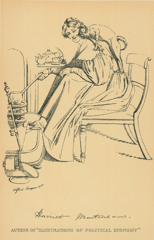 Miss Harriet Martineau von Daniel Maclise