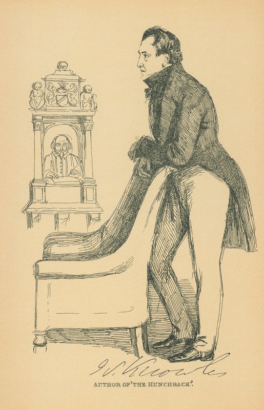 Sheridan Knowles von Daniel Maclise