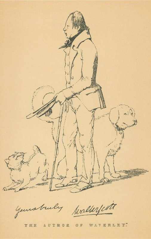 Sir Walter Scott von Daniel Maclise
