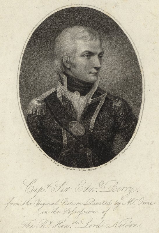 Kapitän und Sir Edward Berry von Daniel Orme
