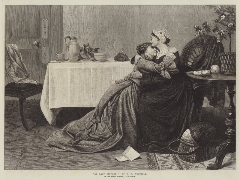 Endlich, Mutter! von David Wilkie