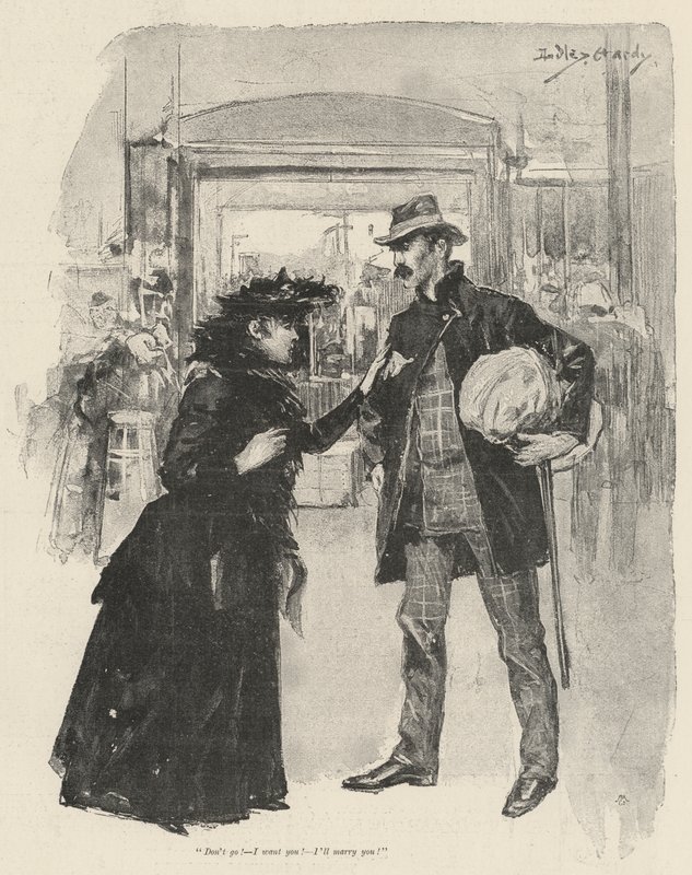 Flüchtige Hester, von George Gissing von David Hardy