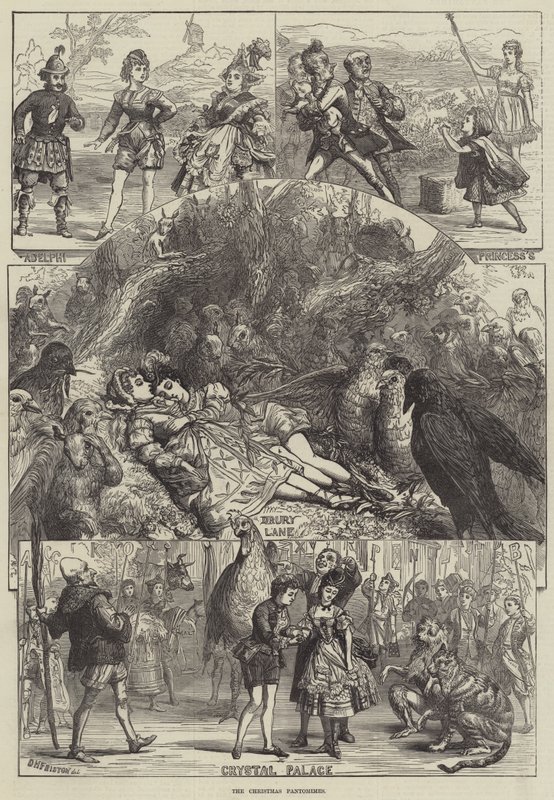 Die Weihnachts-Pantomimen von David Henry Friston