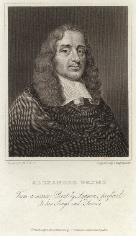 Alexander Brome - englischer Dichter von David Loggan