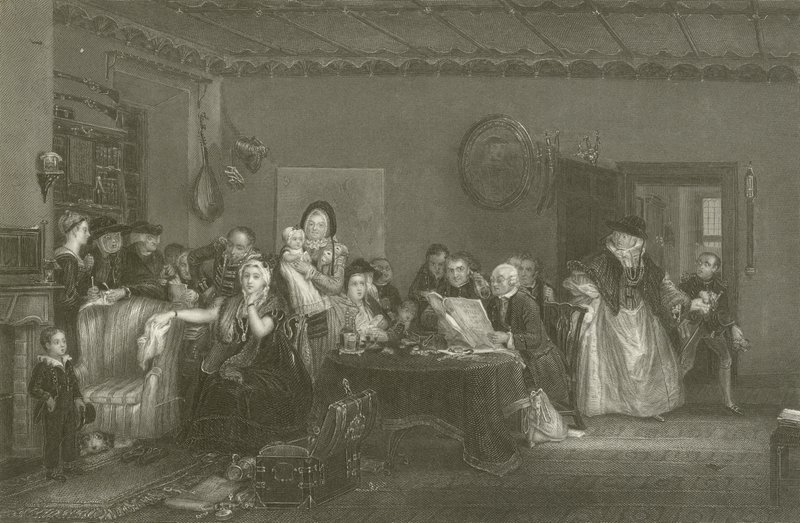 Das Testament lesen von David Wilkie