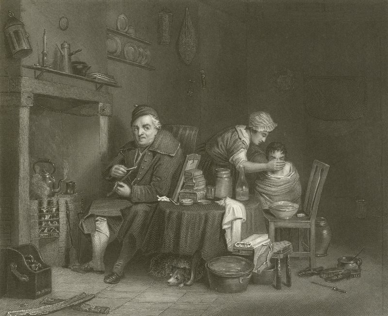 Samstagabend von David Wilkie