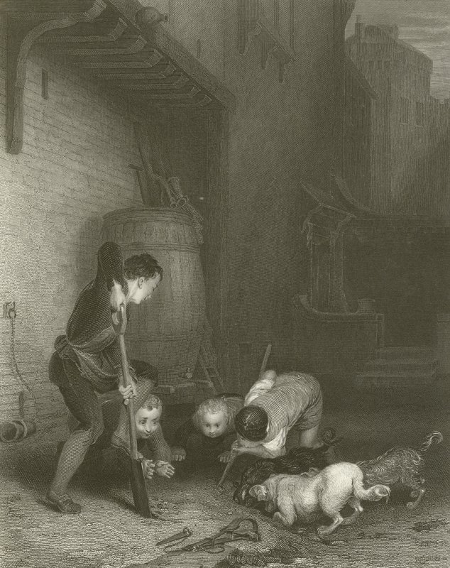 Die Rattenjäger von David Wilkie