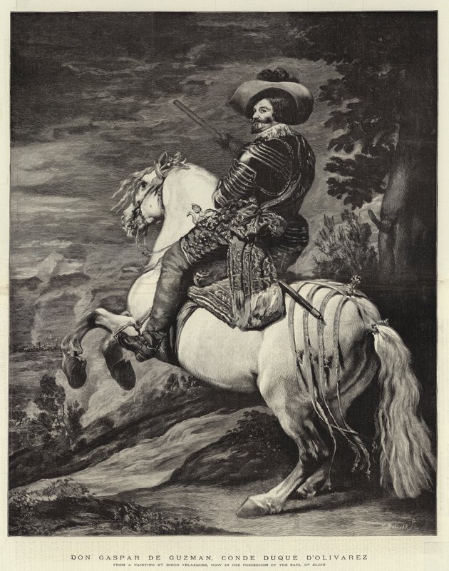 Don Gaspar de Guzman, Conde Duque D