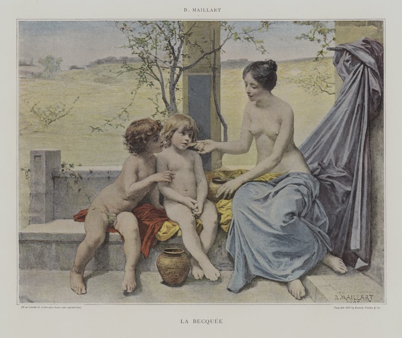 La Becquée von Diogene Ulysse Napoleon Maillart