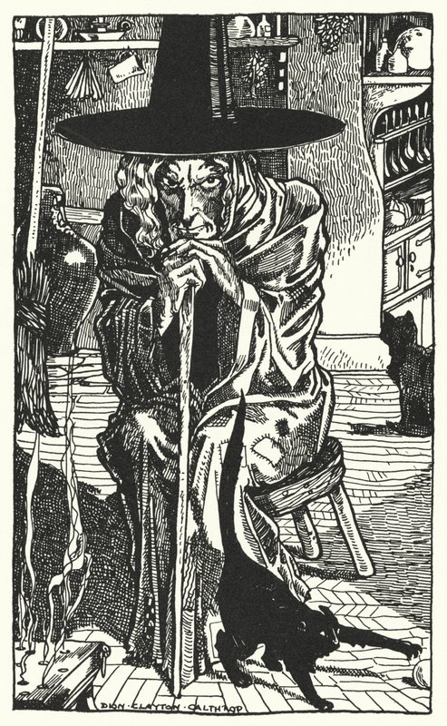 Die Hexe selbst von Dion Clayton Calthrop