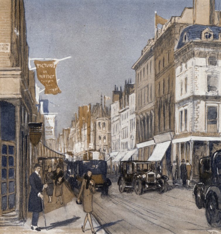 Bond Street von Donald (after) Maxwell