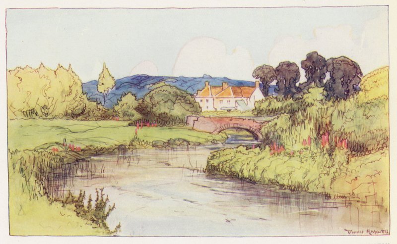 Der Frome bei Frampton von Donald (after) Maxwell