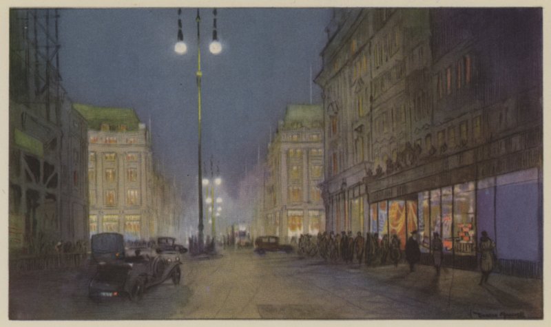 Regent Street von Donald Maxwell