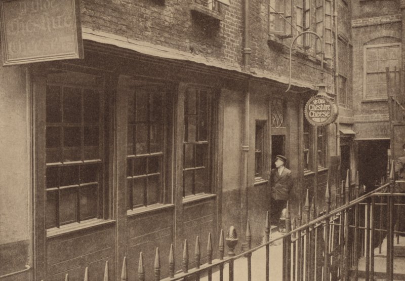 Ye Olde Cheshire Cheese Pub von Donald McLeish