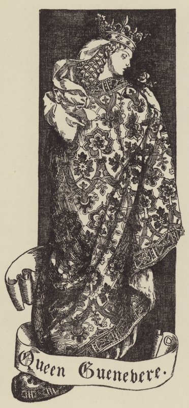 Königin Guinevere von Dora Curtis