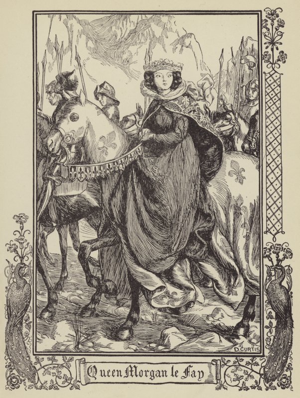 Königin Morgan le Fay von Dora Curtis