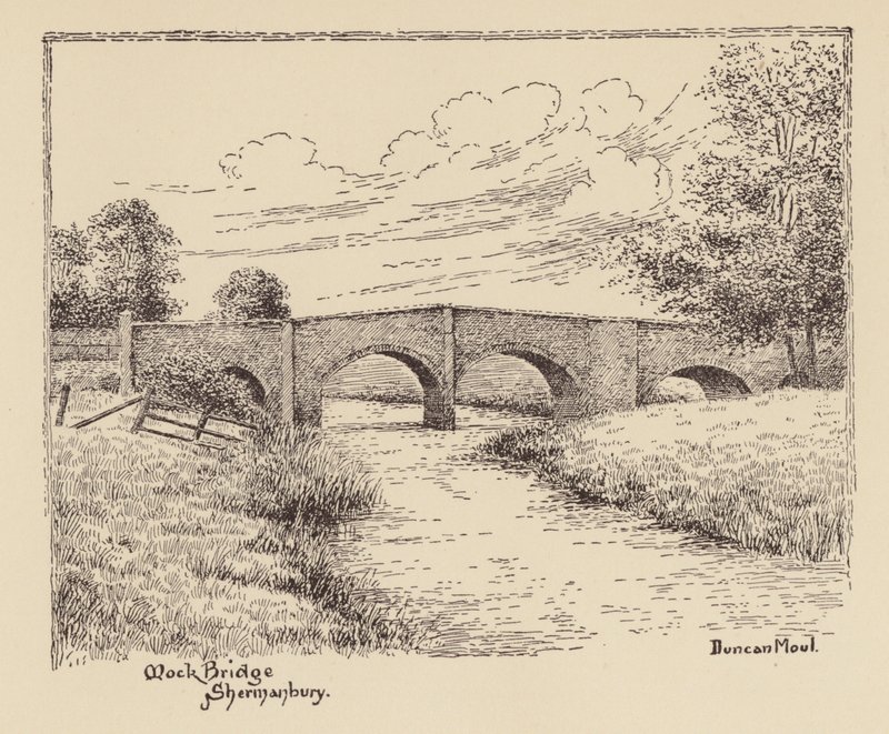 Sussex: Mock Bridge, Shermanbury von Duncan Moul
