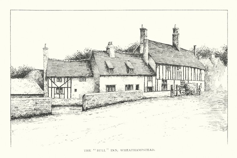 Das "Bull" Inn, Wheathampstead von Duncan Moul