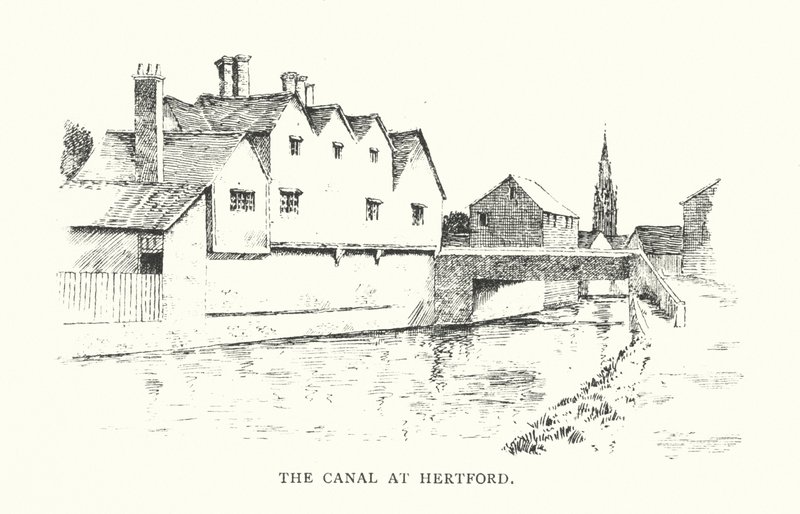 Der Kanal in Hertford von Duncan Moul