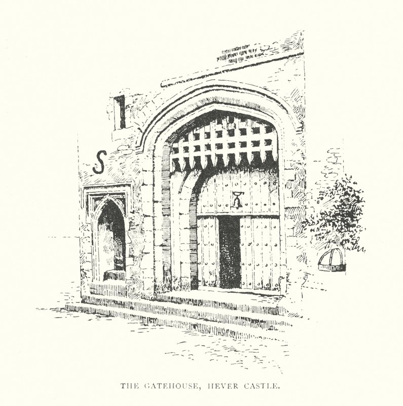 Das Torhaus, Hever Castle von Duncan Moul