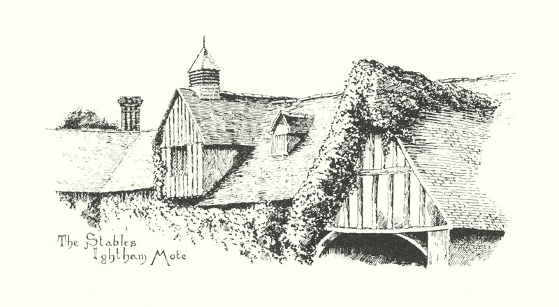 Die Ställe, Ightham Mote von Duncan Moul
