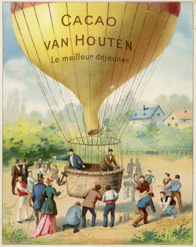 Ballon kurz vor dem Aufstieg von Dutch School