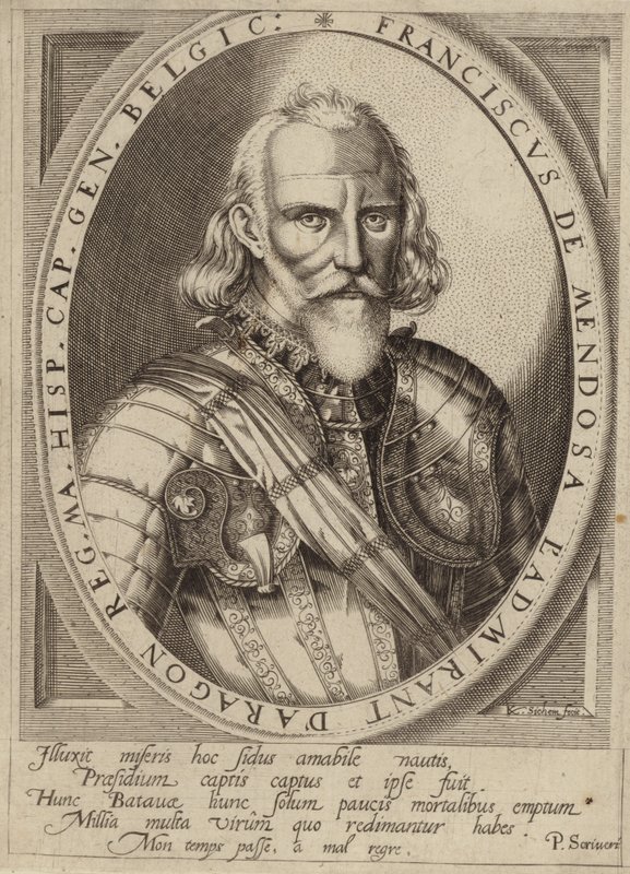 Porträt von Franciscus de Mendosa von Dutch School