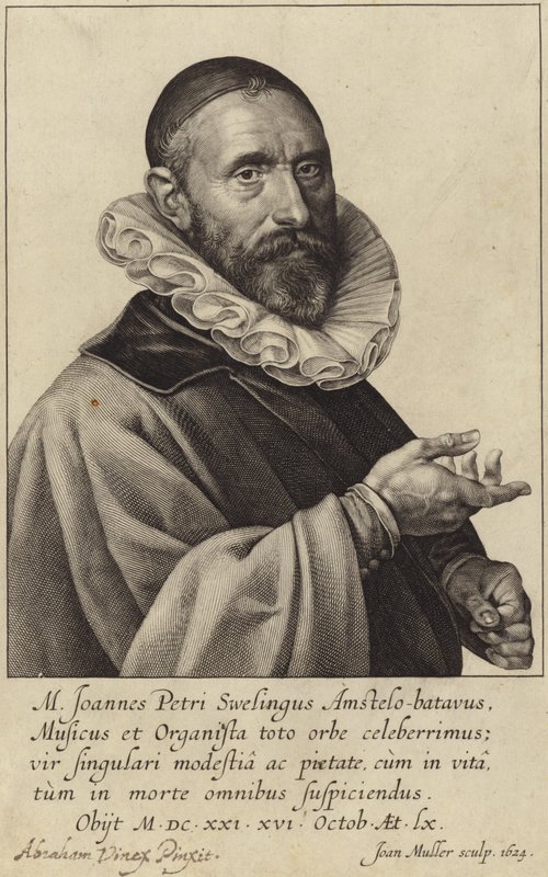 Porträt von Jan Pieterszoon Sweelinck von Dutch School