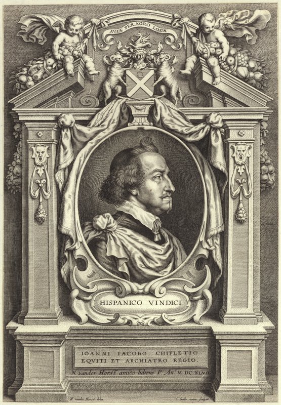 Porträt von Jean-Jacques Chifflet von Dutch School