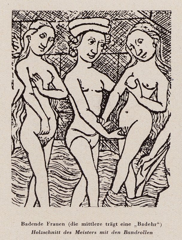 Frauen beim Baden von Dutch School
