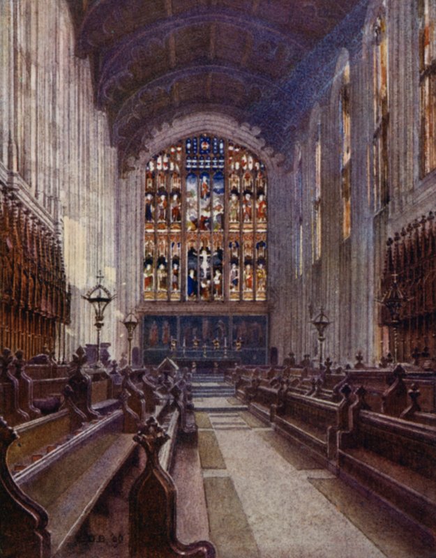 Eton: Obere Kapelle von E. D. Brinton