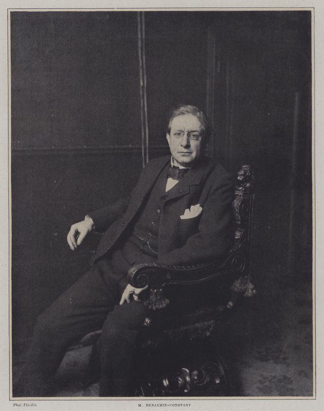 Jean-Joseph Benjamin-Constant, französischer Künstler von E. Fiorillo