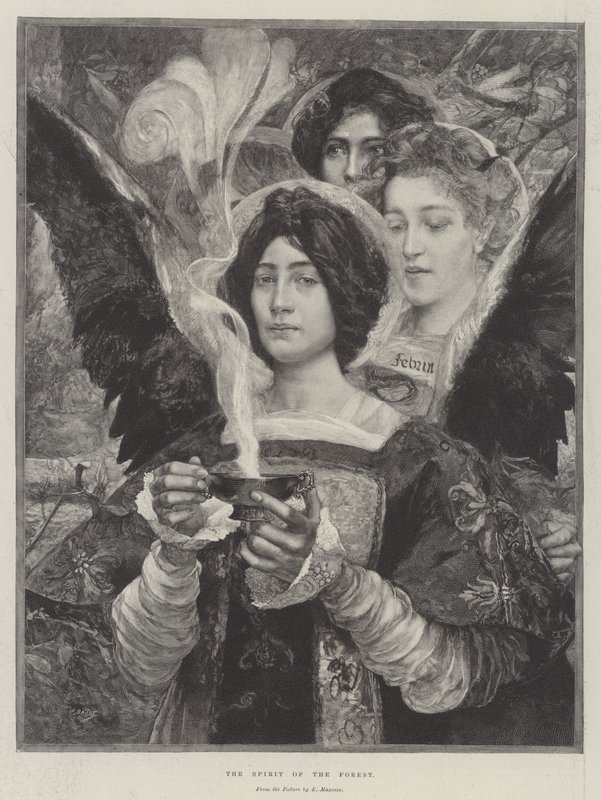 Der Geist des Waldes von Edgar Maxence