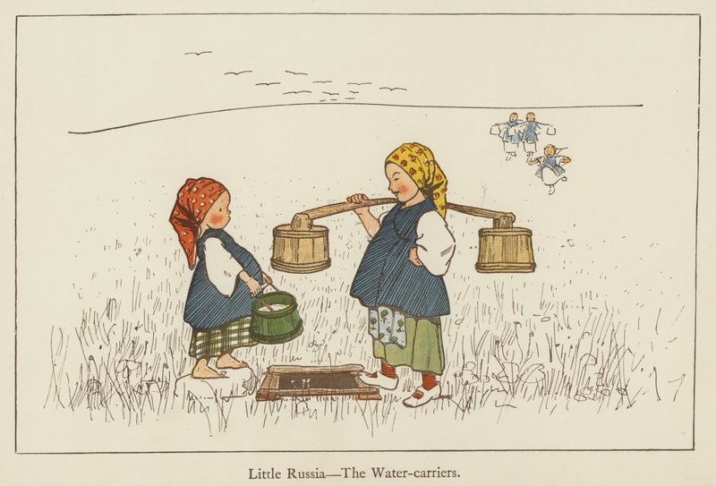 Kleinrussland, die Wasserträger von Edith Farmiloe