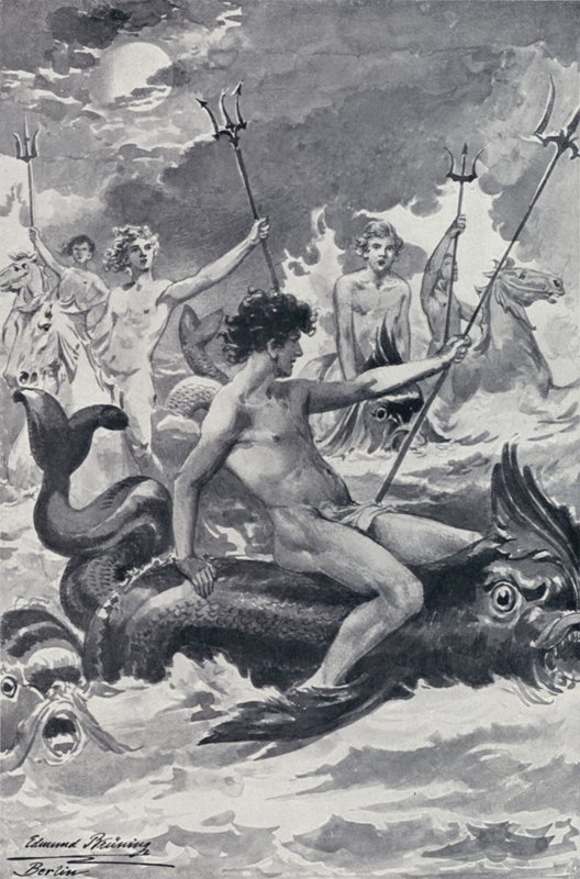 Illustration zu Goethes Faust von Edmund Bruning