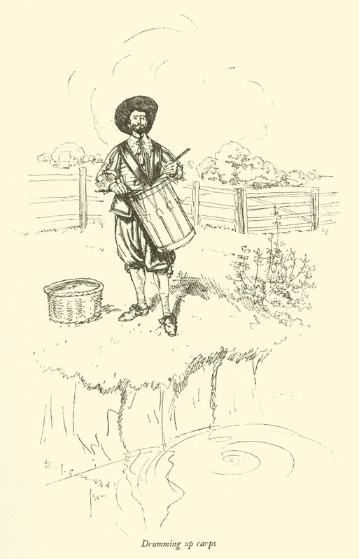 Karpfen trommeln von Edmund Joseph after Sullivan