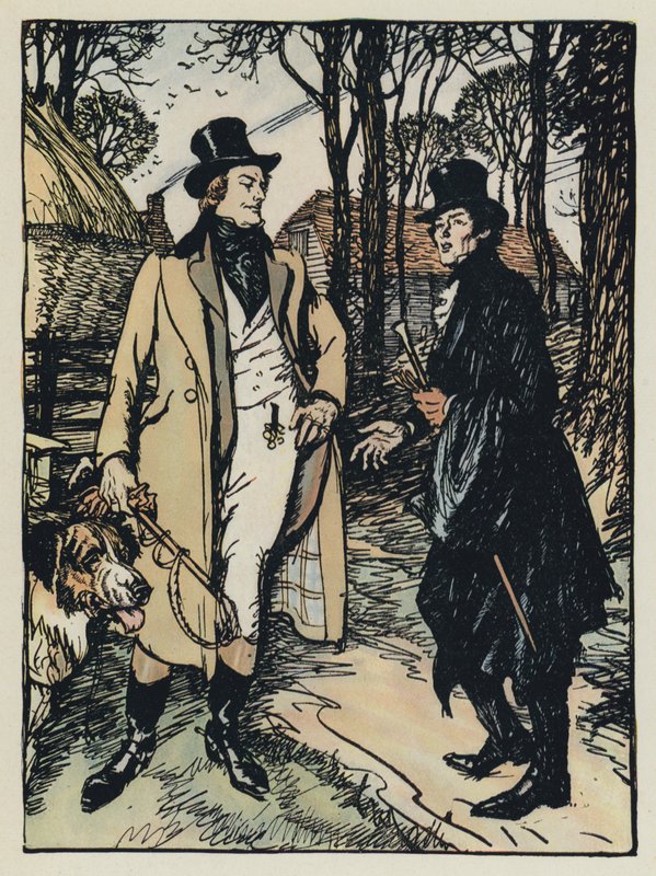 Illustration für Tennysons Maud von Edmund Joseph after Sullivan