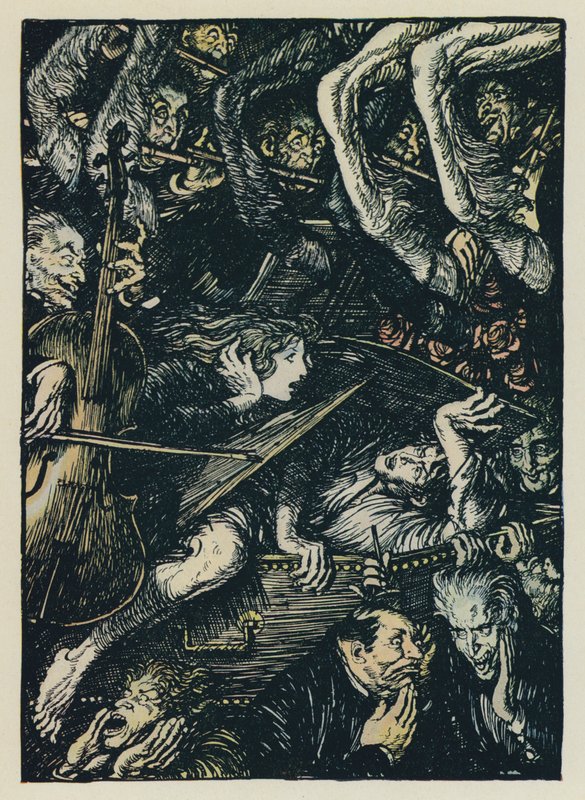 Illustration für Tennysons Maud von Edmund Joseph after Sullivan