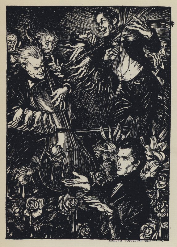 Illustration für Tennysons Maud von Edmund Joseph after Sullivan