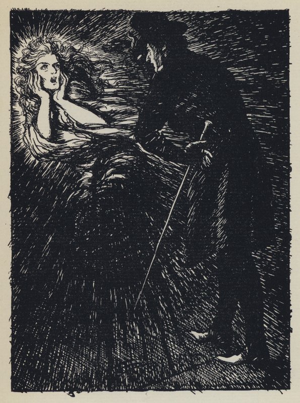 Illustration für Tennysons Maud von Edmund Joseph after Sullivan