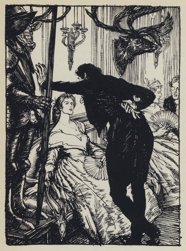 Illustration für Tennysons Maud von Edmund Joseph after Sullivan