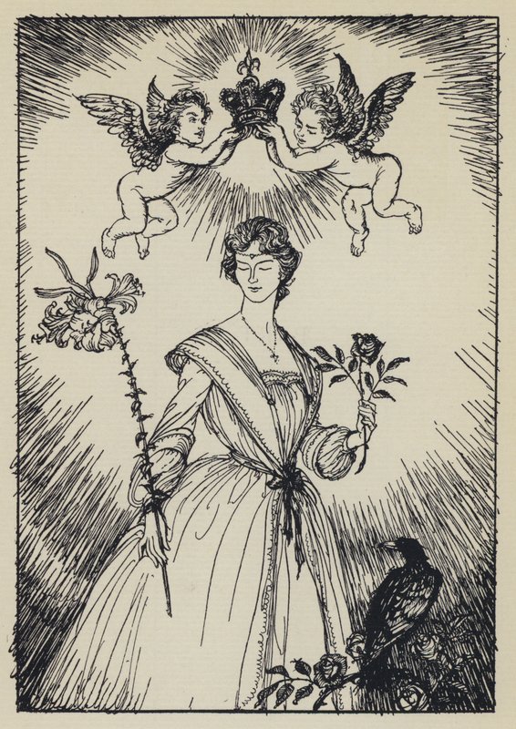 Illustration für Tennysons Maud von Edmund Joseph after Sullivan