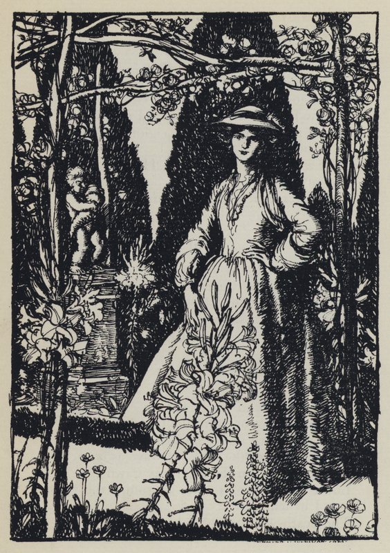 Illustration für Tennysons Maud von Edmund Joseph after Sullivan
