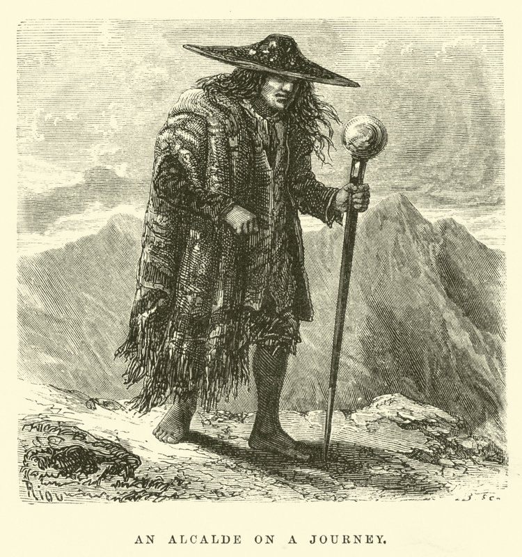 Ein Alcalde auf einer Reise von Edouard Riou