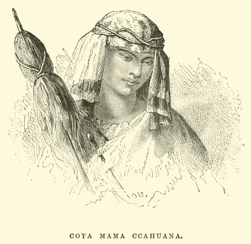 Coya Mama Ccahuana von Edouard Riou