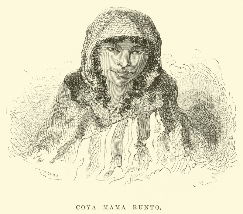 Coya Mama Runto von Edouard Riou