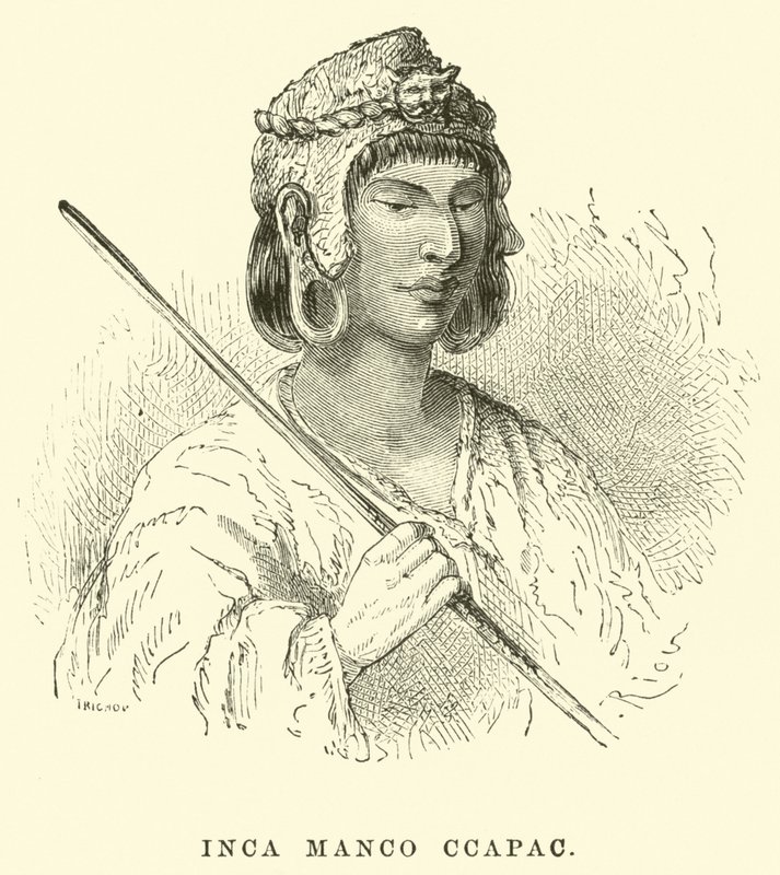 Inka Manco Ccapac von Edouard Riou