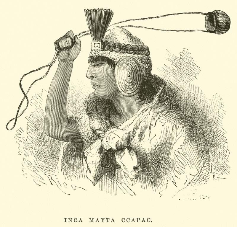 Inka Mayta Ccapac von Edouard Riou