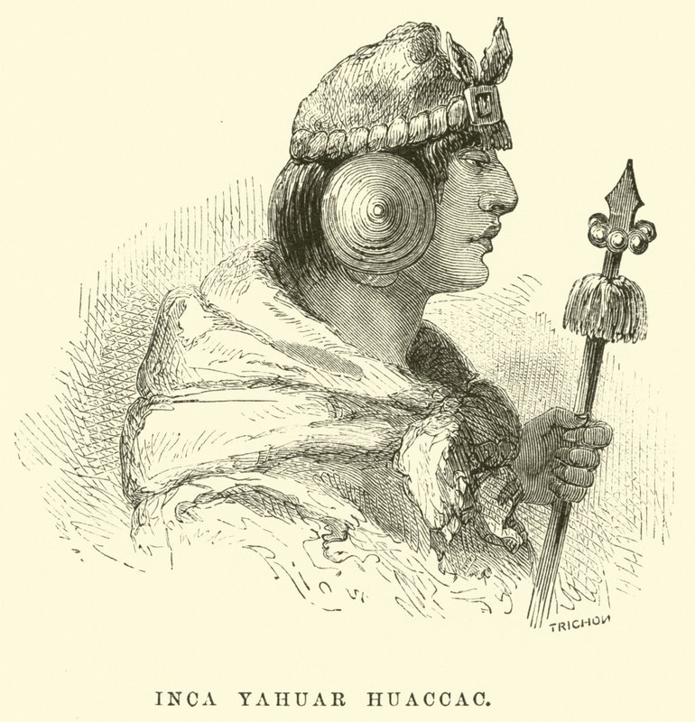 Inka Yahuar Huaccac von Edouard Riou