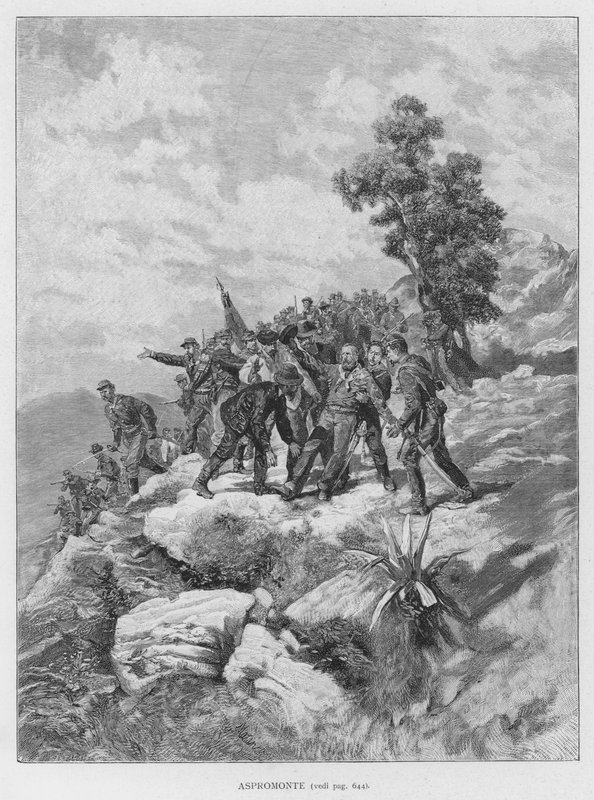 Aspromonte (Gravur) von Edouardo Matania